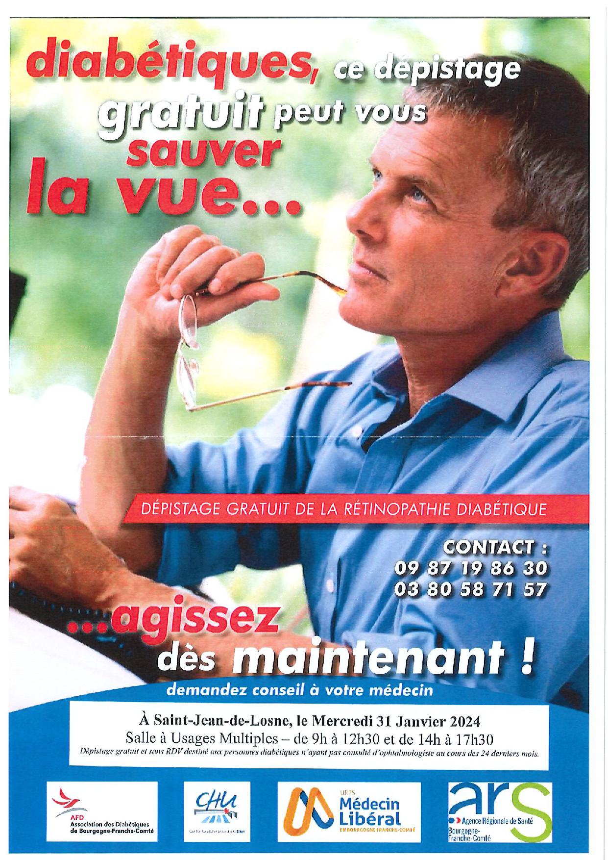 Dépistage rétinopathie