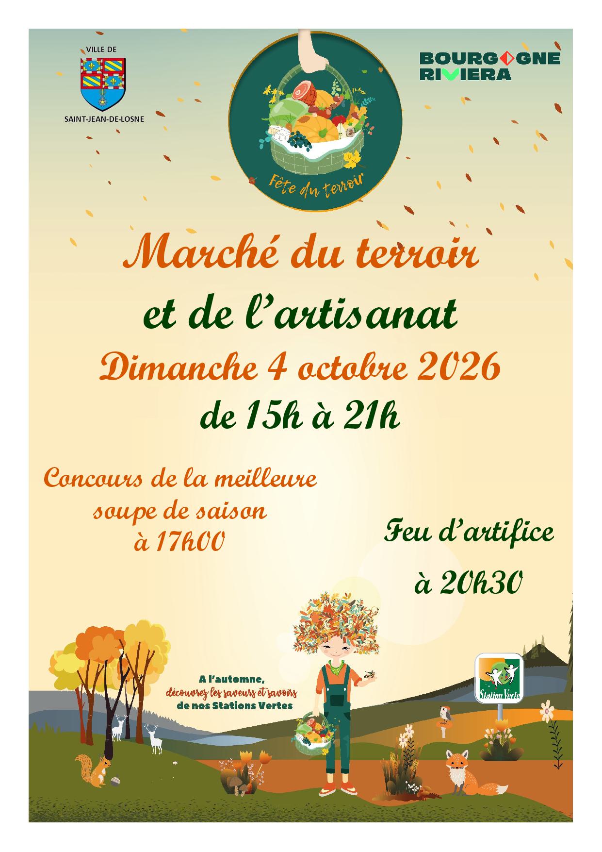 Marché du terroir et de l'artisanat