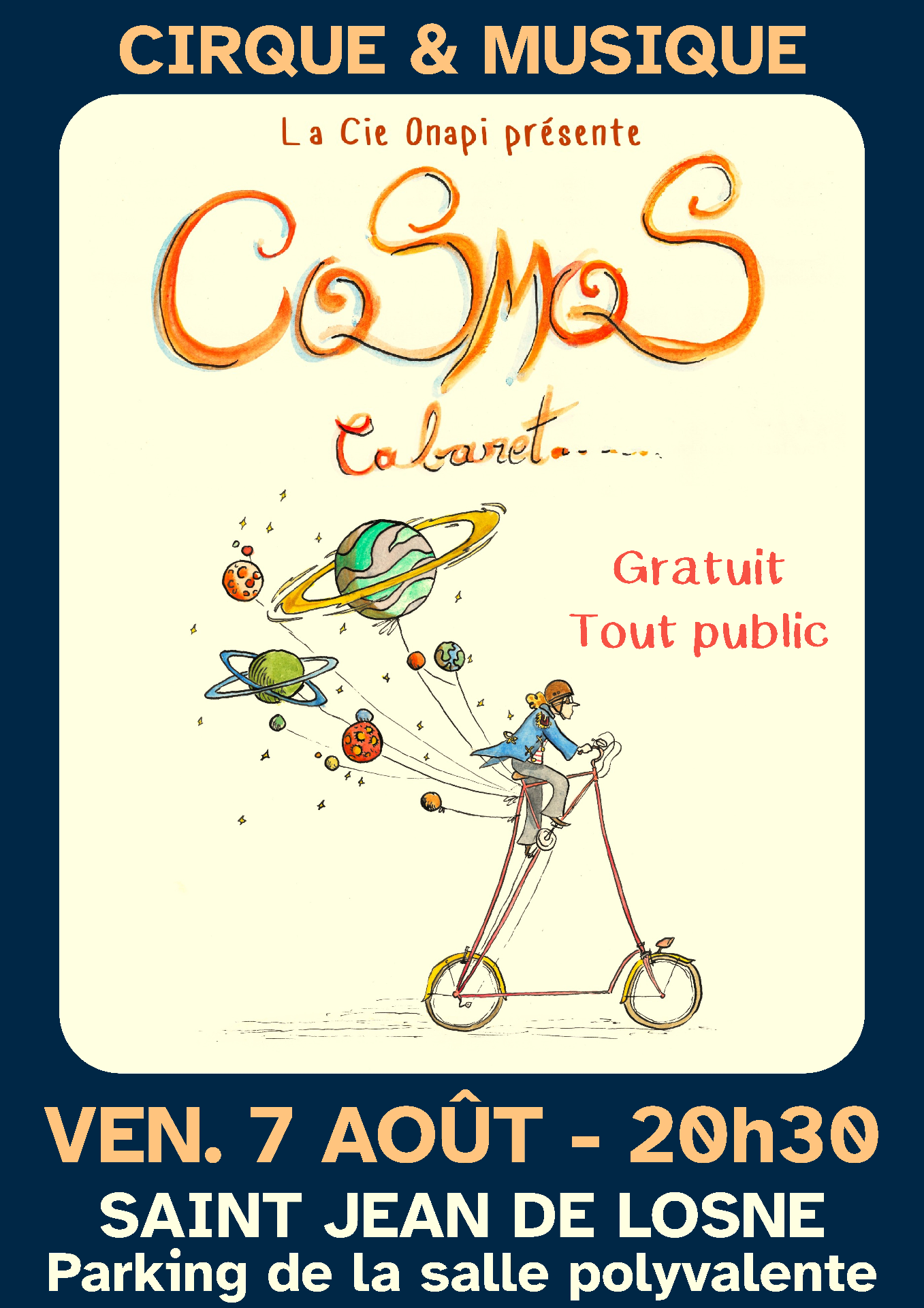 Cirque et Musique - Cosmos Cabaret
