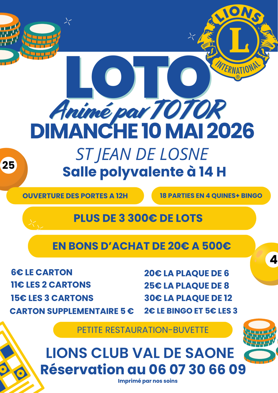 Loto du Lions Club