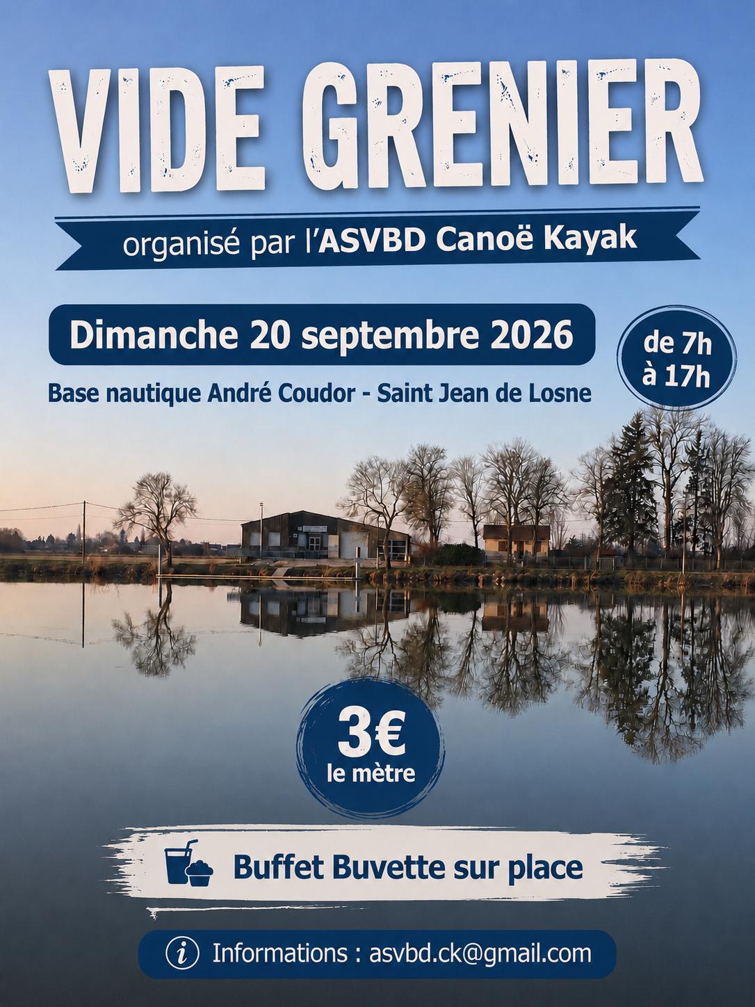 Vide grenier AS VBD Canoë-kayak