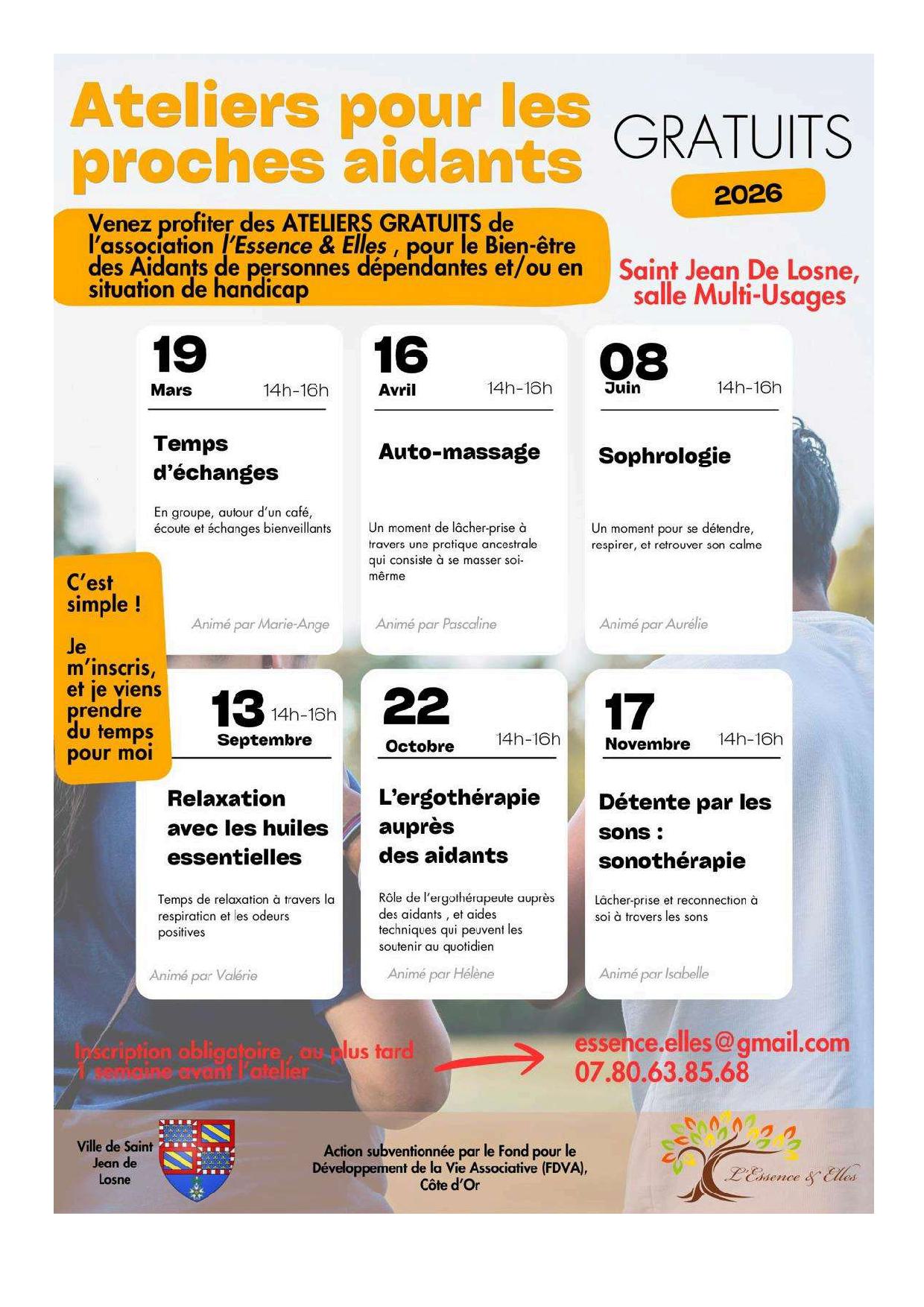 Ateliers proches aidants